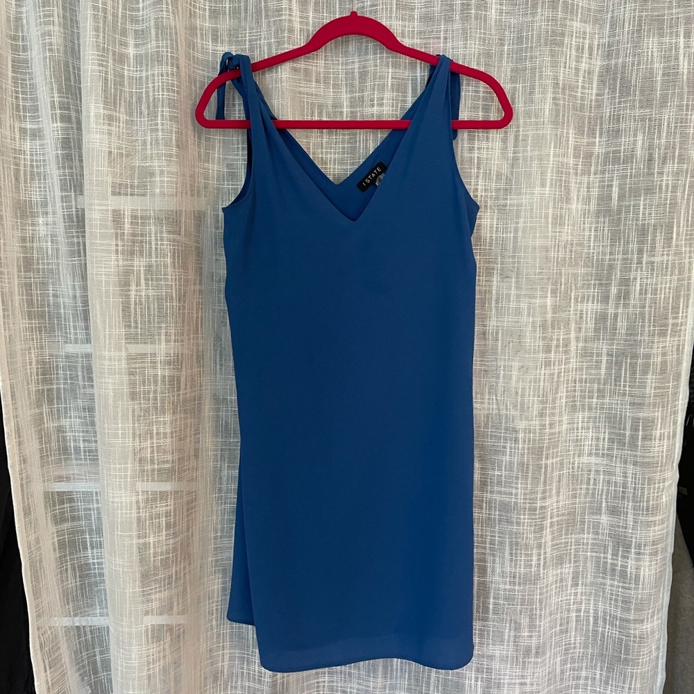 State Blue Mini Dress